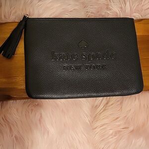 Kate Spade black with black tassels
